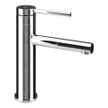 Deante BGE_022M - Mitigeur pour lavabo ORA 22,9 cm avec douchette extractible, finition chrome brillant