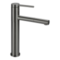 Deante BGE_D22K - Mitigeur pour lavabo ORA avec douchette extractible, 30,9 cm, finition titane