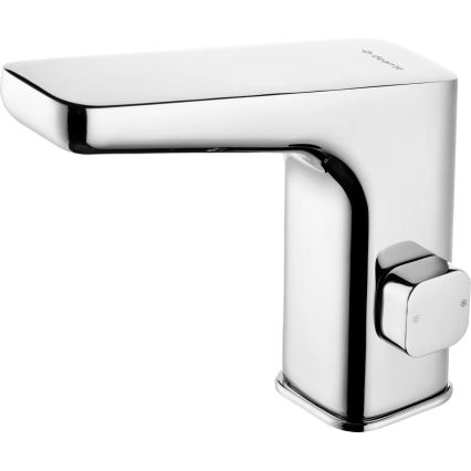Deante BQH_029R - Robinet sans contact pour vasque avec régulation de température HIACYNT 4xAA chrome brillant
