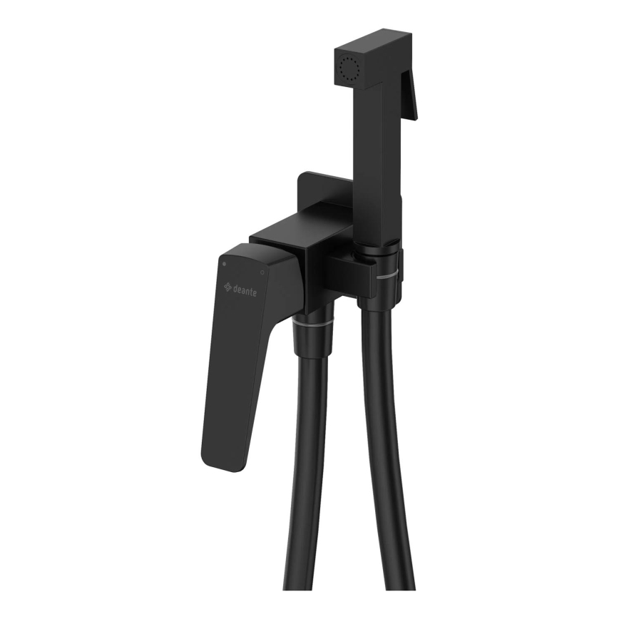 Deante BQL_N34M - Mitigeur de bidet à douchette pour installation encastrée BLUR noir