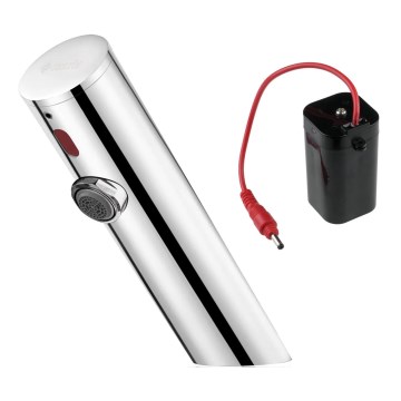 Deante BQR_P28R - Robinet sans contact pour vasque SENSE 4xAA acier poli