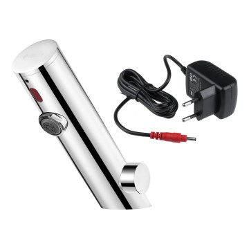 Deante BQR_P29V - Robinet sans contact pour vasque avec régulation de température SENSE 230/6V acier poli