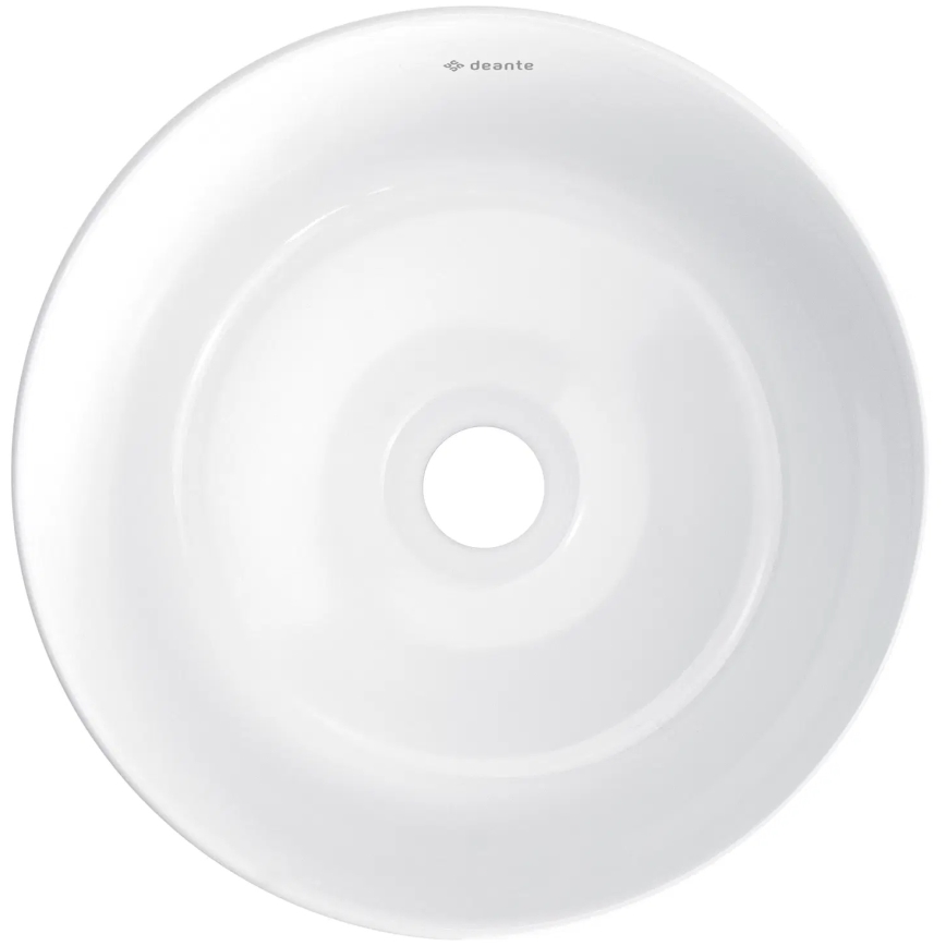 Deante CDJ_6U2S - Vasque à poser JASMIN d. 28 cm céramique/blanc