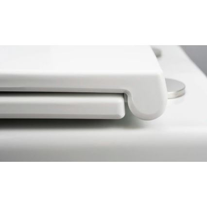 Deante CGRD6ZPW - Toilettes suspendues avec abattant ROUND céramique/blanc