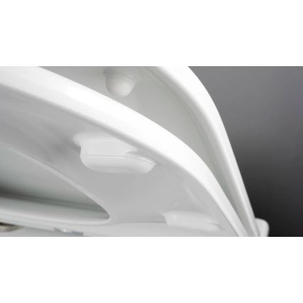 Deante CGRD6ZPW - Toilettes suspendues avec abattant ROUND céramique/blanc