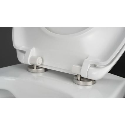 Deante CMOD6SPW - Toilettes suspendues avec abattant BORO céramique/blanc