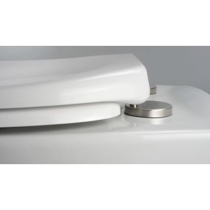 Deante CMOD6SPW - WC suspendu BORO en céramique, abattant à fermeture douce SoftClose, blanc