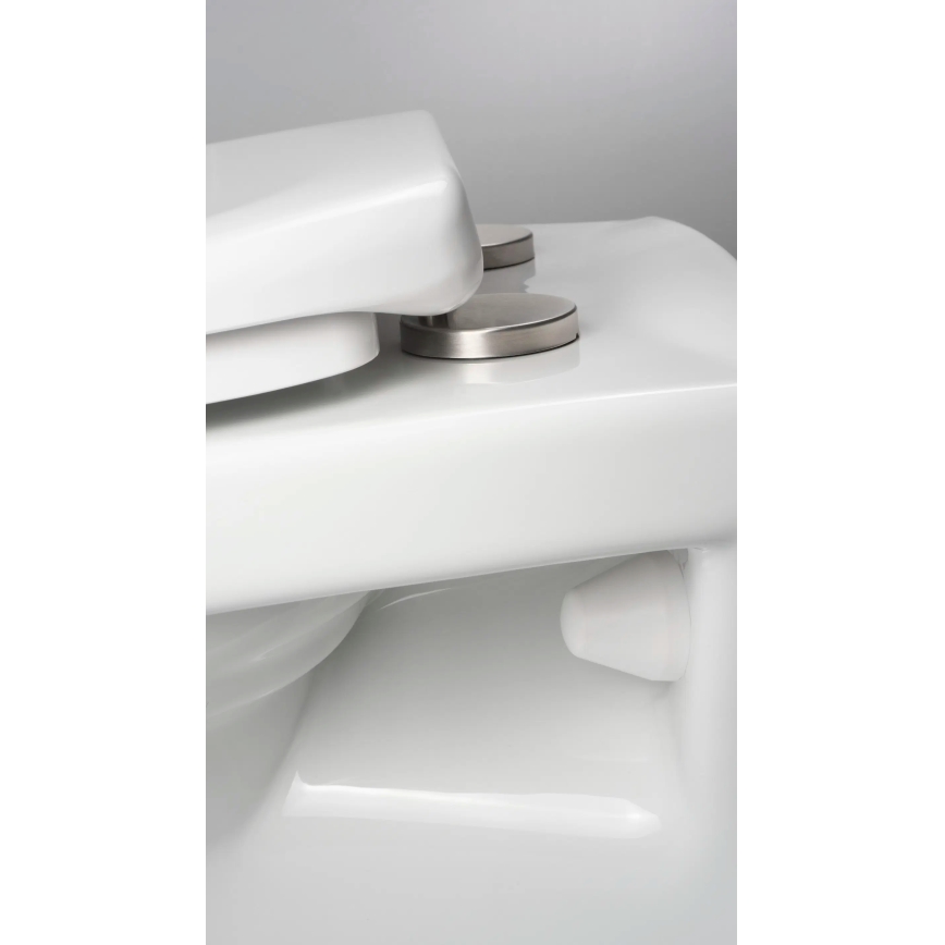 Deante CMOD6SPW - WC suspendu BORO en céramique, abattant à fermeture douce SoftClose, blanc