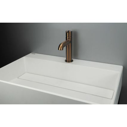 Deante CQR_AU6M - Lavabo à poser CORREO 40 x 60 cm granit/albâtre