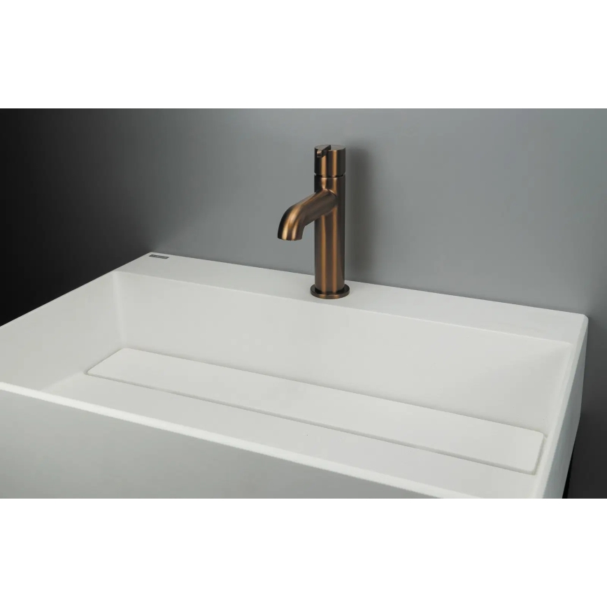 Deante CQR_AU6M - Vasque à poser CORREO 40x60 cm granit/albâtre