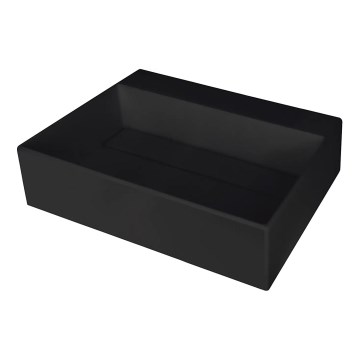 Deante CQR_NU5M - Lavabo à poser CORREO 40x50 cm granit/noir