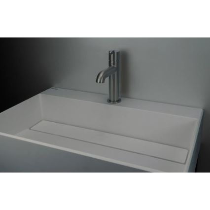 Deante CQR_SU6M - Vasque à poser CORREO 40x60cm granit/gris métallisé
