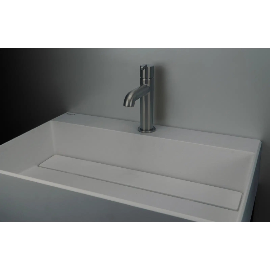 Deante CQR_SU6M - Vasque à poser CORREO 40x60cm granit/gris métallisé