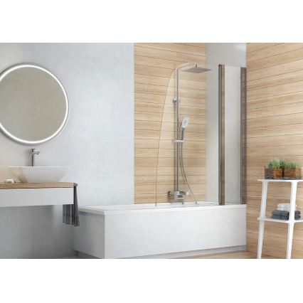 Deante NAC_01AM - Ensemble de douche ALPINIA avec mitigeur, finition chrome brillant