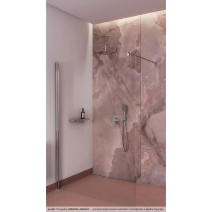 Deante NAC_09LP - Ensemble de douche avec mitigeur encastré ALPINIA chrome brillant