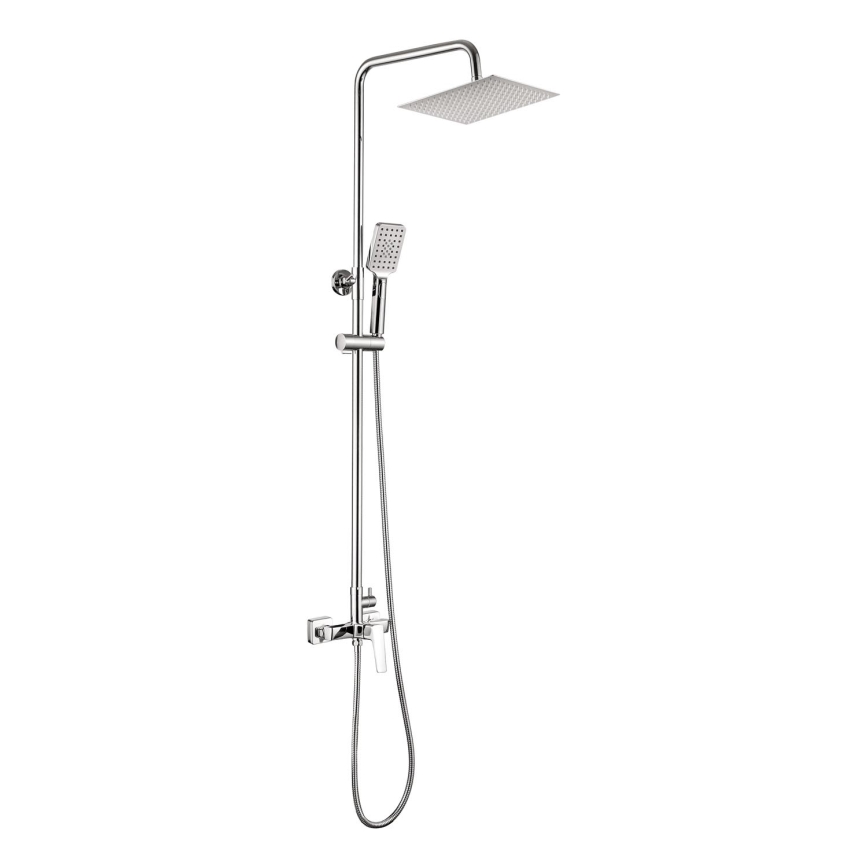 Deante NQL_04XM - Ensemble de douche avec mitigeur BLUR, chrome brillant
