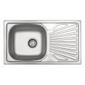Deante ZEL_0113 - Évier de cuisine LEGATO 43,5x76 cm satin