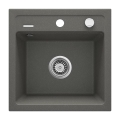 Deante ZQZ_T103 - Évier de cuisine ZORBA 44x44 cm granit/anthracite