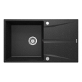 Deante ZRC_211A - Évier de cuisine CORIO 50x86 cm granite/graphite