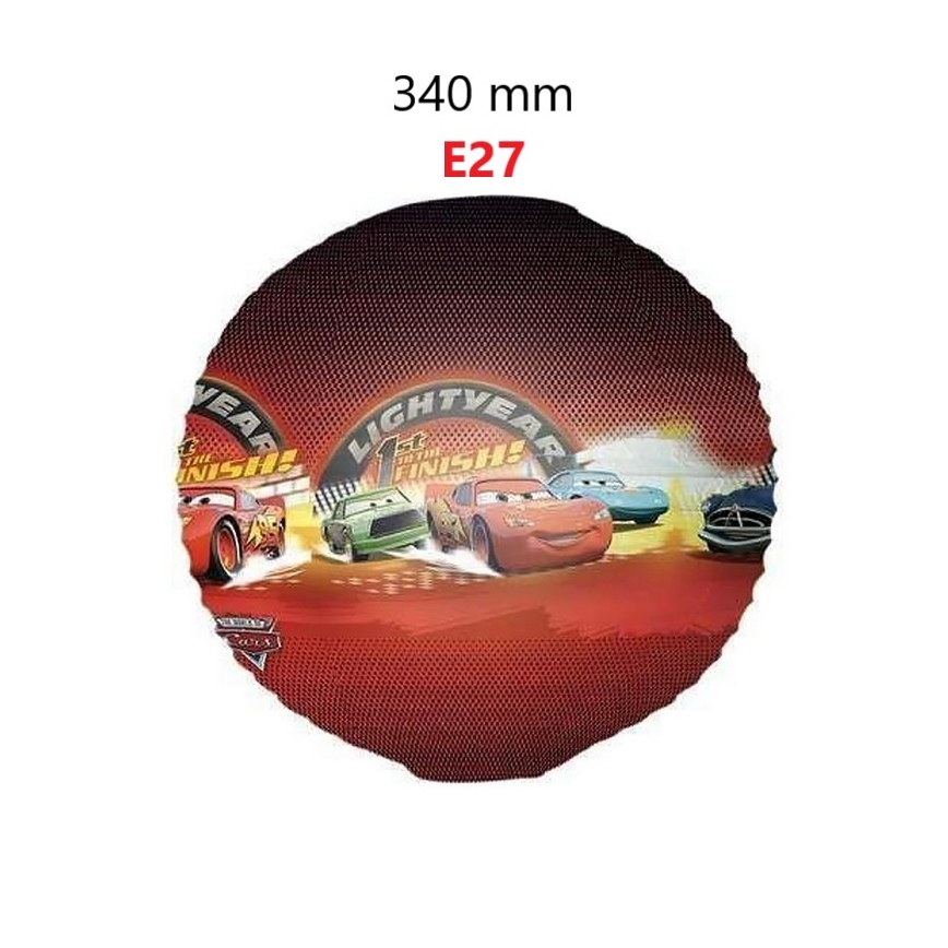 Decofun 82763 - Abat-jour pour suspension enfant CARS E27 d. 34 cm