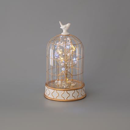 Décoration de Noël 12xLED/3xAAA blanc chaud