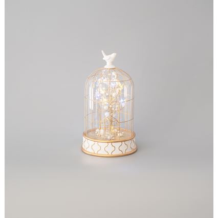 Décoration de Noël 12xLED/3xAAA blanc chaud