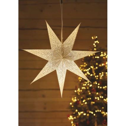 Décoration de noël 1xE14/25W/230V d. 60 cm dorée