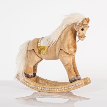 Décoration de Noël 31 cm cheval à bascule