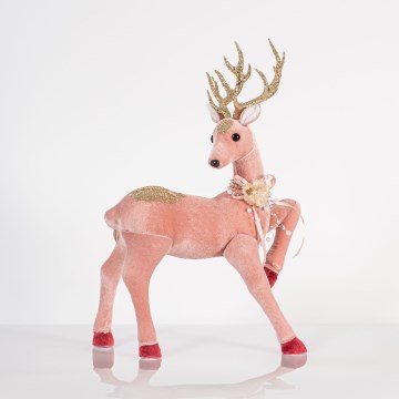 Décoration de Noël 47 cm cerf