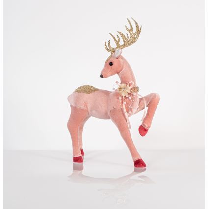 Décoration de Noël 47 cm cerf
