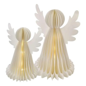 Décoration de Noël à LED 20xLED/6xAA — Anges