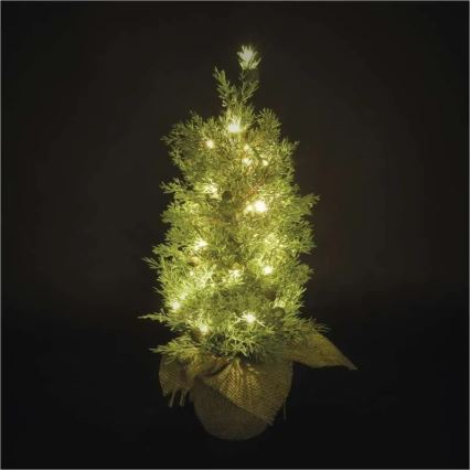 Décoration de Noël à LED, 30 LED / 3 piles AA, IP44