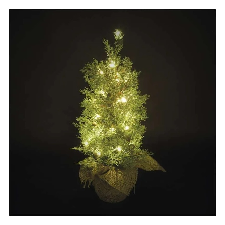 Décoration de Noël à LED, 30 LED / 3 piles AA, IP44