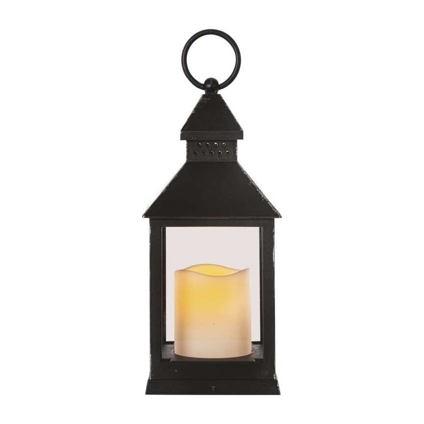 Décoration de Noël à LED, 3xAAA, noire