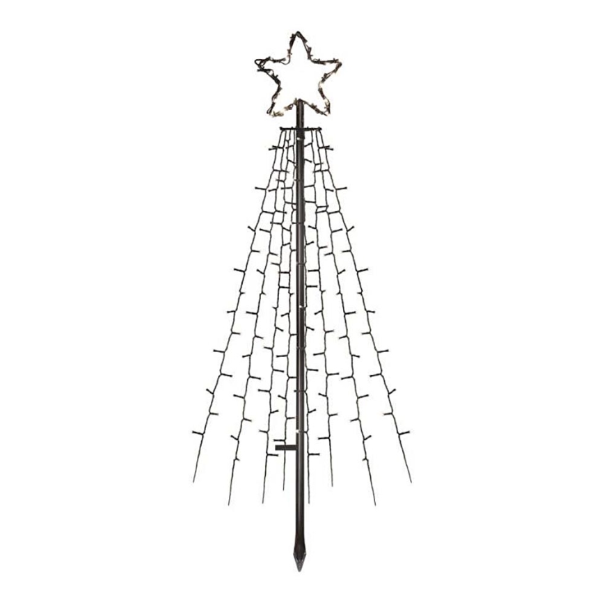 Décoration de noël d'extérieur 180xLED/3,6W/230V IP44 blanc froid