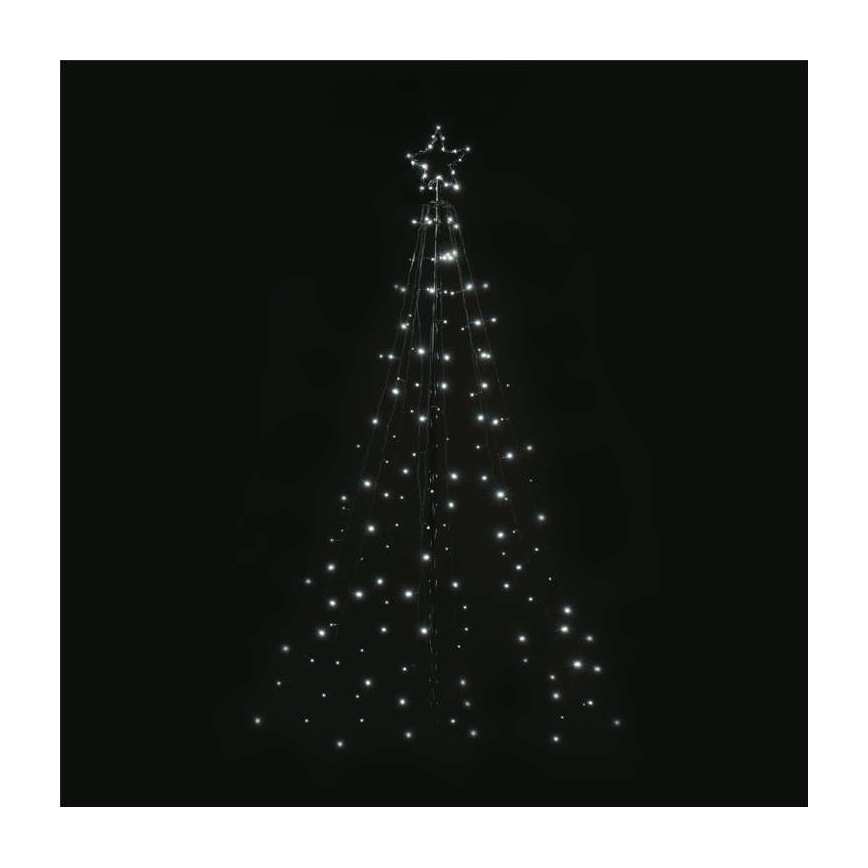 Décoration de noël d'extérieur 180xLED/3,6W/230V IP44 blanc froid