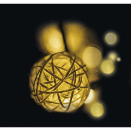 Décoration de Noël d'intérieur IP20 CHAIN 3m 16xLED/1,2W/230V