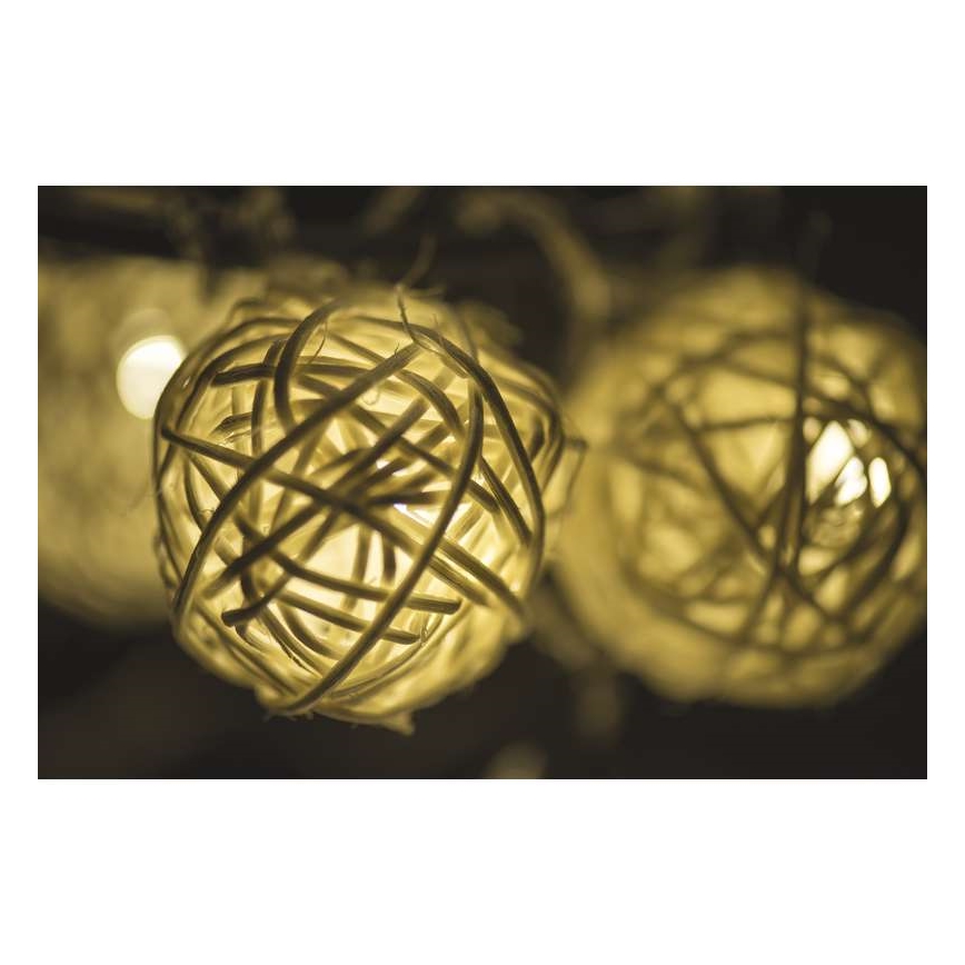 Décoration de Noël d'intérieur IP20 CHAIN 3m 16xLED/1,2W/230V