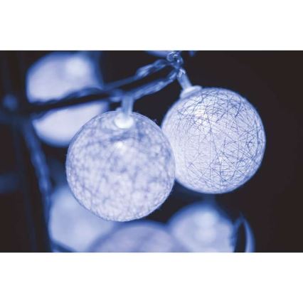 Décoration de Noël d'intérieur IP20 XMAS Vague 3m 16xLED