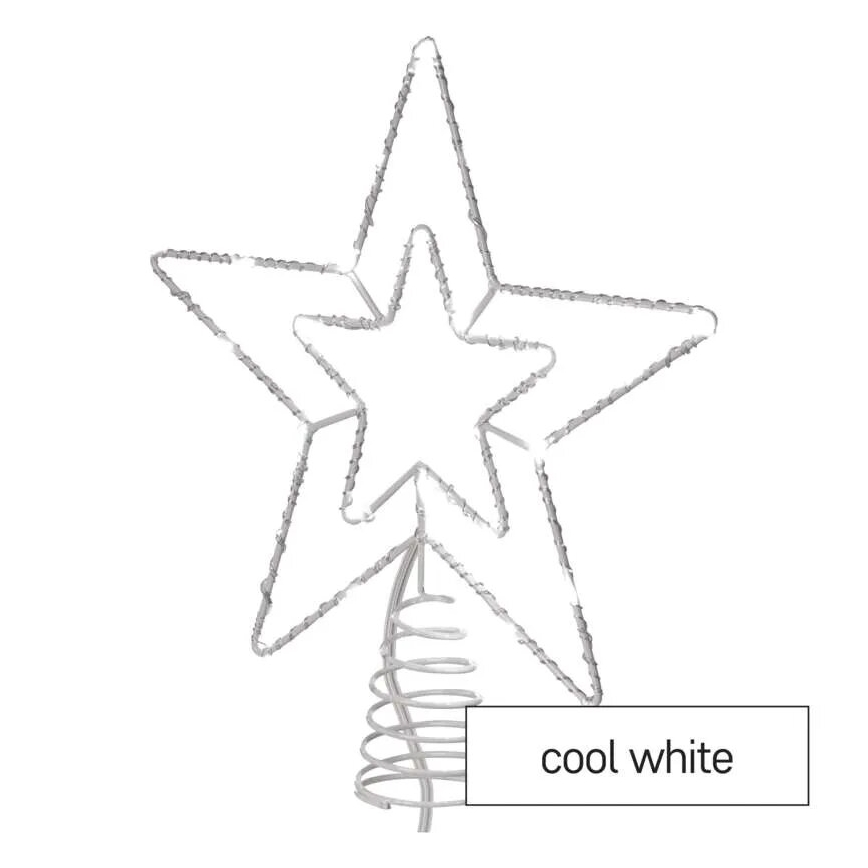 Décoration de Noël extérieure 30xLED/4W/30V IP44 blanc froid