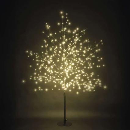 Décoration de Noël extérieure LED 600xLED/3,8W/230V 120 cm blanc chaud IP44