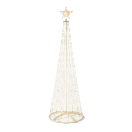 Décoration de Noël d'extérieur LED RGBW dimmable LED/4W/230V 180 cm IP44 sapin + télécommande