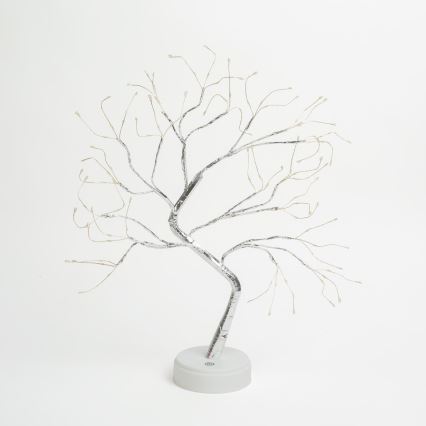 Décoration de Noël LED 102xLED/3xAA blanc chaud