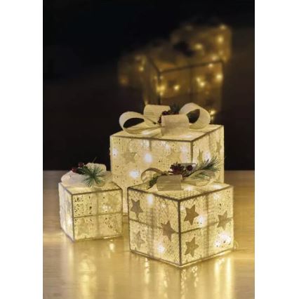 Décoration de Noël LED/2,25W/230V blanc chaud