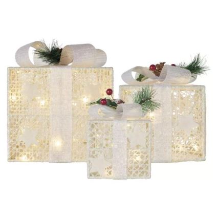 Décoration de Noël LED/2,25W/230V blanc chaud