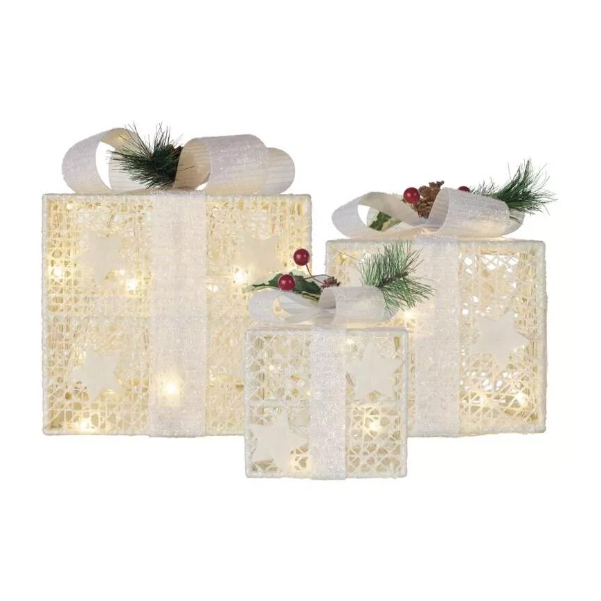 Décoration de Noël LED/2,25W/230V blanc chaud