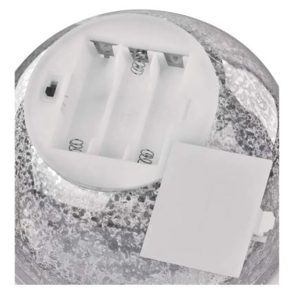 Décoration de Noël LED 20 LED/3xAA, boule Ø 15 cm