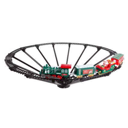 Décoration de Noël LED/2xAA env. 80 cm, petit train pour sapin