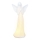 Décoration de Noël LED/2xLR44/blanc chaud ange