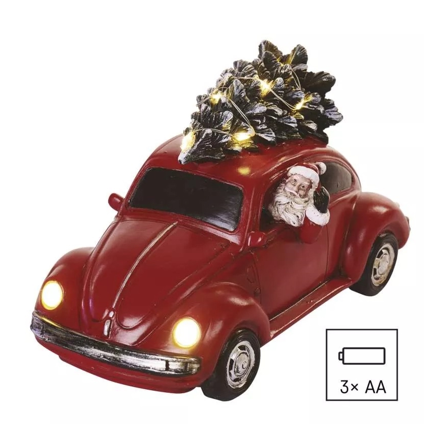 Décoration de Noël LED/3xAA car